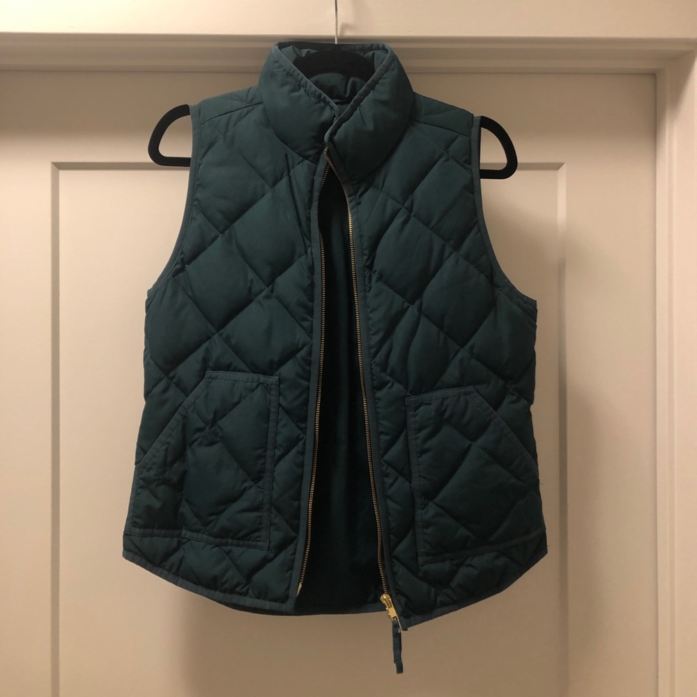 J Crew Quilted Puffer Vest